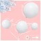 White Balloons Garland Kit-120 Pcs 18/10/12/5 Inch White Balloon Difference Size White Qualatex Balloons As Party Decorations for Bachelorette Party Graduation Wedding Baby Shower